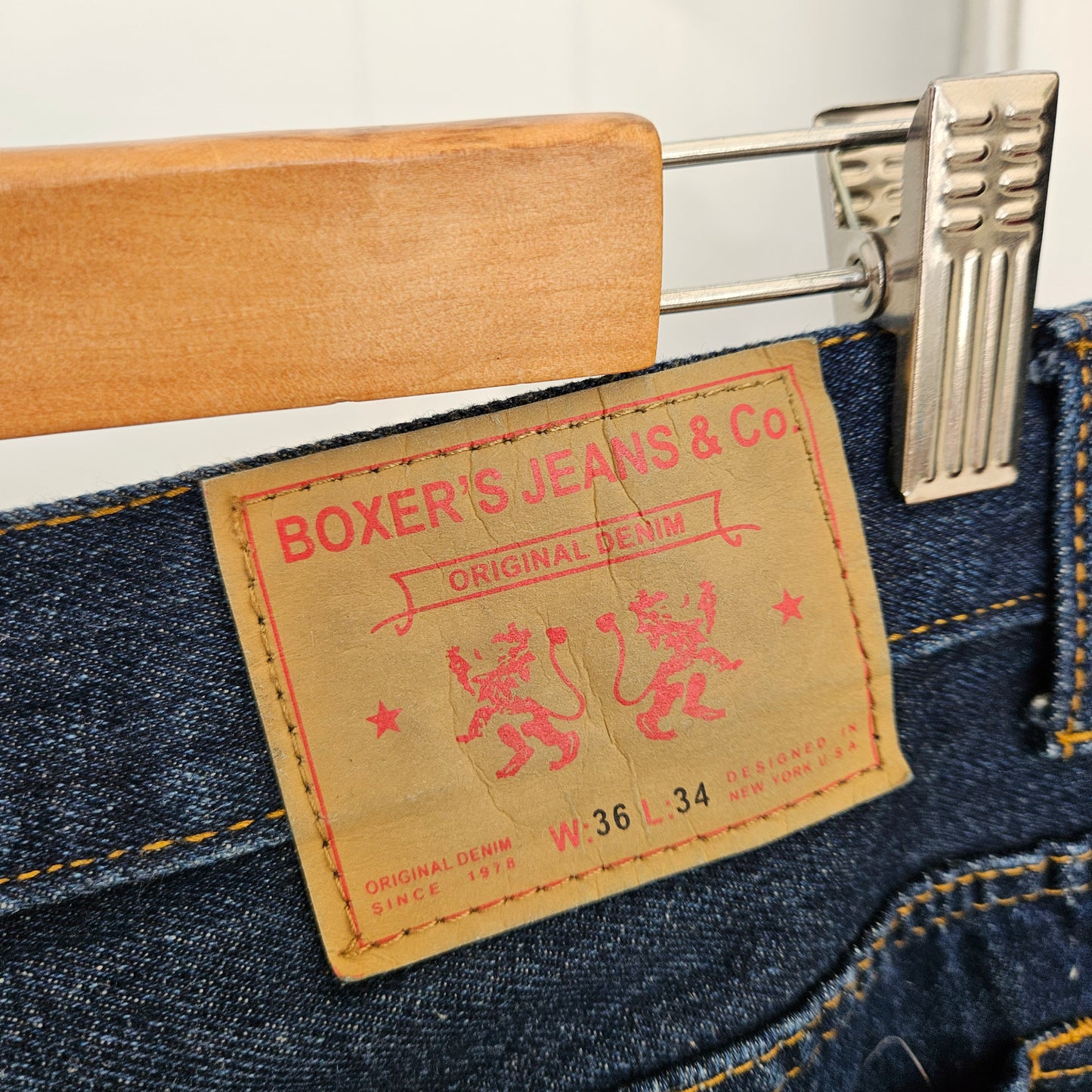 BOXER'S JEANS ג'ינס לגבר מידה 36