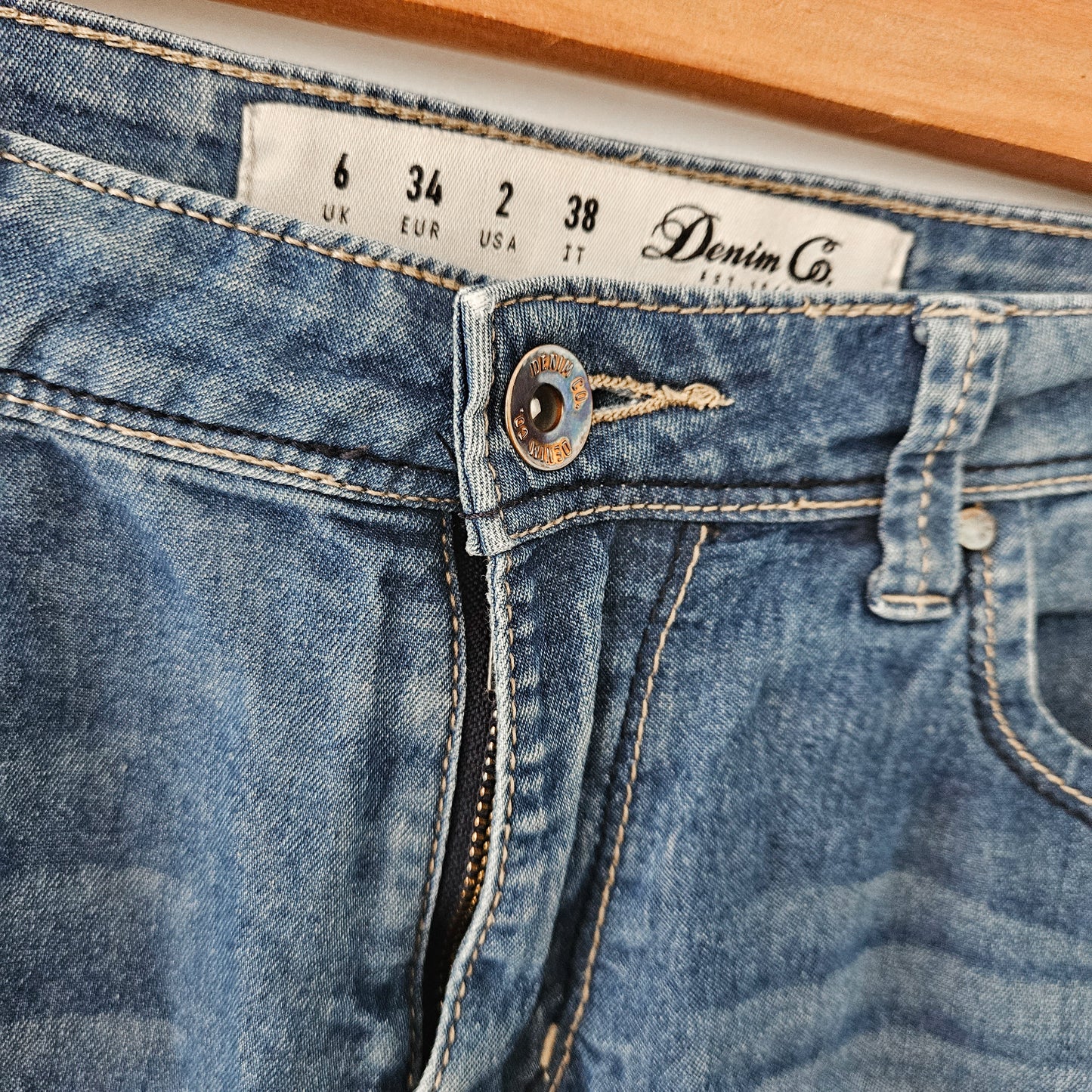 DENIM CO. ג'ינס סקיני לאישה מידה 34