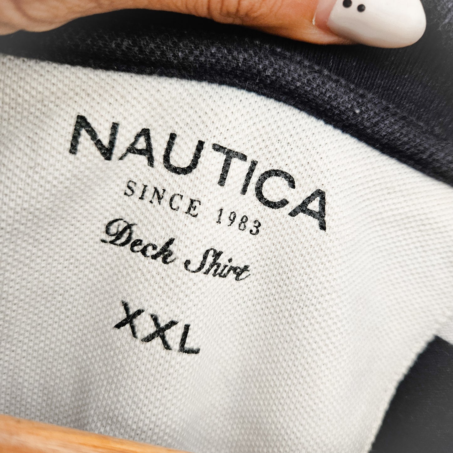 NAUTICA חולצה קצרה לגבר קצת דהתה מידה XXL‏