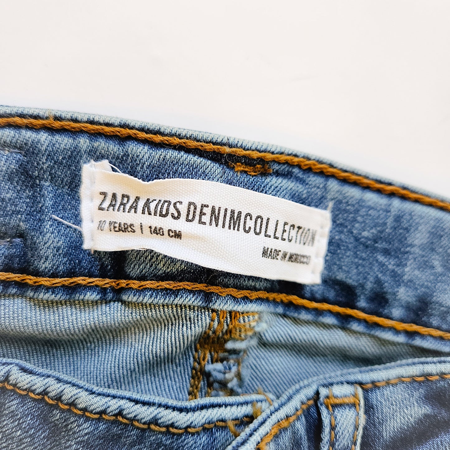 ZARA KIDS ג'ינס לילדות גיל 10