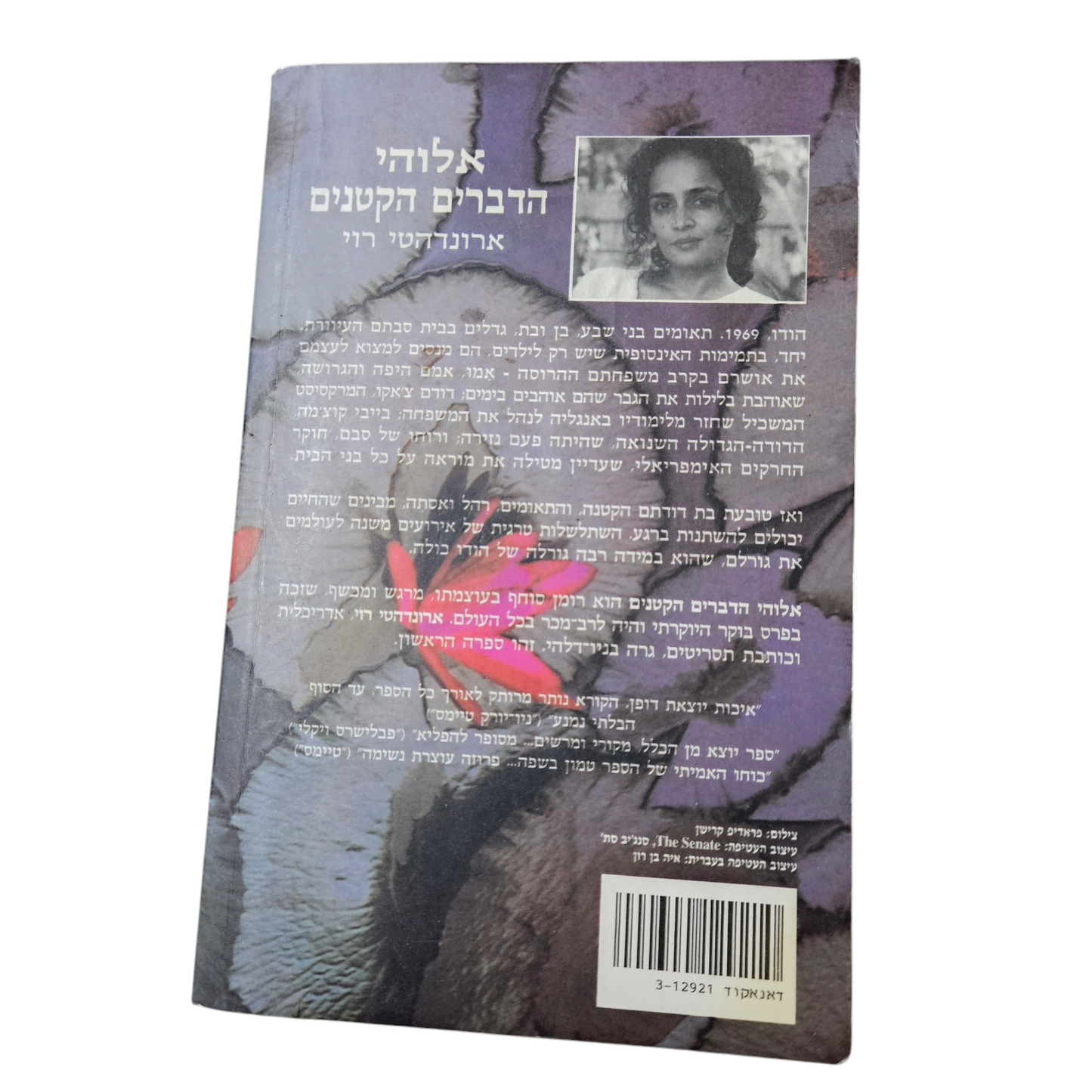 אלוהי הדברים הקטנים - ארונדהטי רוי