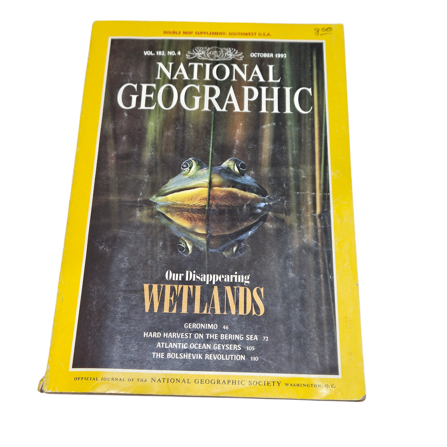 National geographic - vol 182 - no 4 - October 1992‏